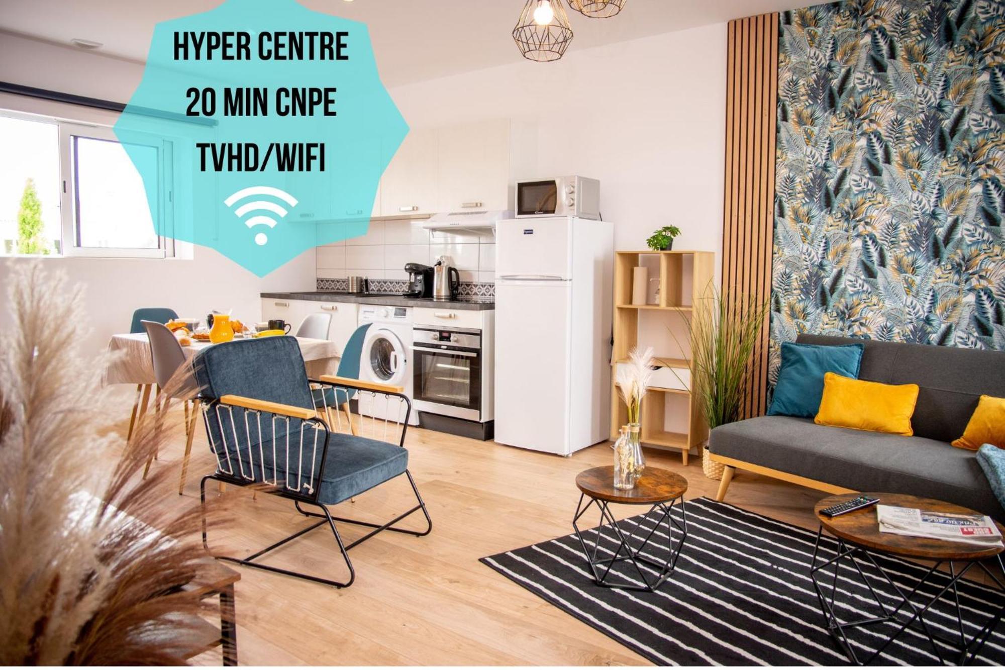 Duplex Cocoon - 10 Min De Blaye - 20 Min Cnpe - Wifi - Tv Hd Apartment Saint-Seurin-de-Cursac Ngoại thất bức ảnh