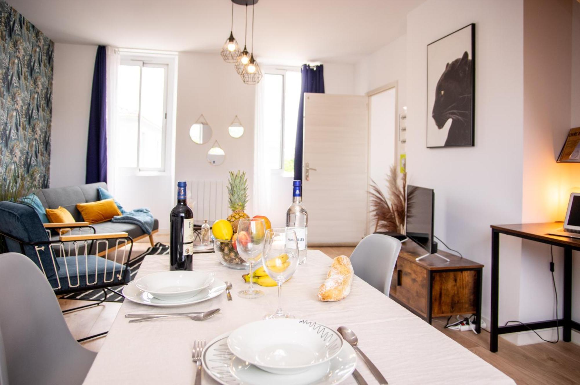 Duplex Cocoon - 10 Min De Blaye - 20 Min Cnpe - Wifi - Tv Hd Apartment Saint-Seurin-de-Cursac Ngoại thất bức ảnh